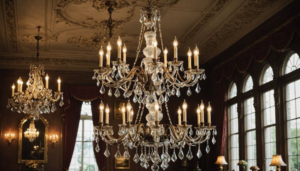 Captivating vintage chandeliers: timeless elegance revealed